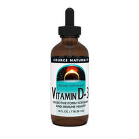 Thumbnail for Source Naturals Vitamin D-3 Liquid 4 fl oz