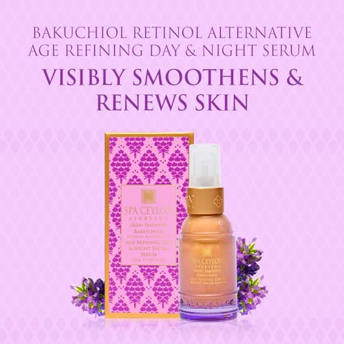 Image 2 of SPA CEYLON Bakuchiol Age Refining Day and Night Facial Serum