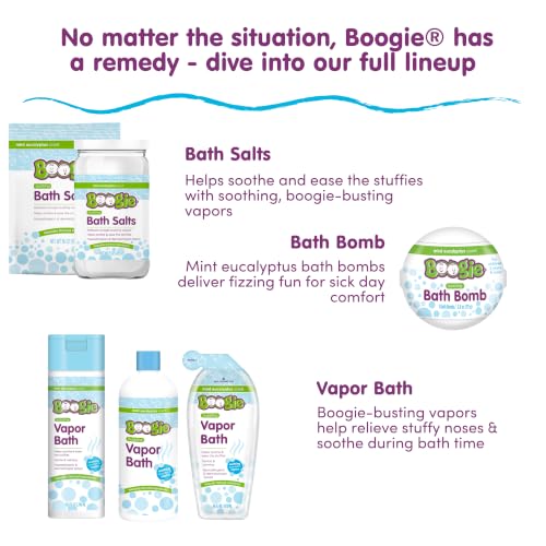 Image 6 of Boogie Kids Botanical Bubble Bath, Mint Eucalyptus - 18 oz (2 Pk)