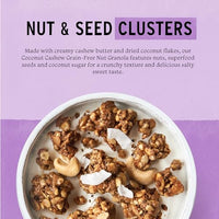Thumbnail for Image 3 of purely elizabeth. Coconut Cashew Keto Granola, Made with Nuts and Seeds, Grain-Free, Gluten-Free, Non-GMO (3 Ct, 8oz Bags)