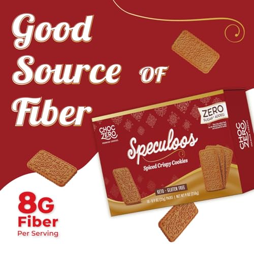Image 5 of ChocZero Sugar Free Speculoos Cookies, Gluten Free