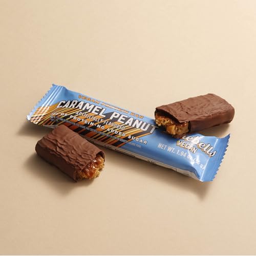 Image 6 of BAREBELLS Vegan Protein Bars Peanut Caramel 12 Count
