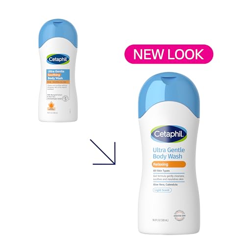 Image 2 of Cetaphil Ultra Gentle Refreshing Body Wash 16.9oz Pack of 2