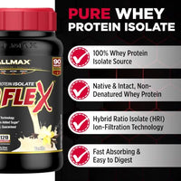 Thumbnail for Image 2 of ALLMAX ISOFLEX Whey Protein Isolate, Vanilla, 2 lb