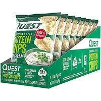 Thumbnail for Image 4 of Quest Protein Chips - Sour Cream & Onion (8 Bags)