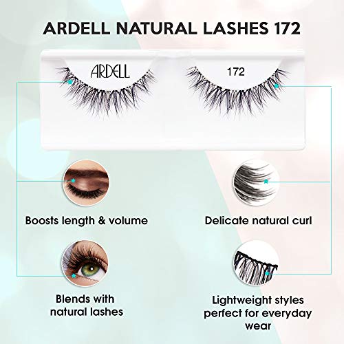 Image 3 of Ardell Natural 172 False Eyelashes 4 Pack