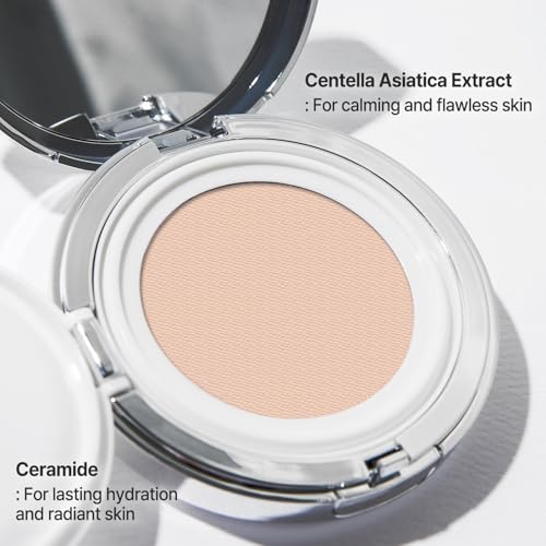 Image 6 of 2aN Gleaming Tension Cushion Foundation Pact + Dual Cheek Blusher Peachy Glow Makeup Set