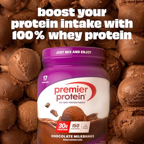 Image 4 of Premier Protein 30g High Protein Powder, 100% Whey, Chocolate, 17 Servings