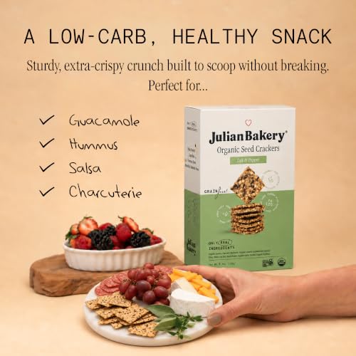 Image 8 of Julian Bakery Organic Seed Crackers