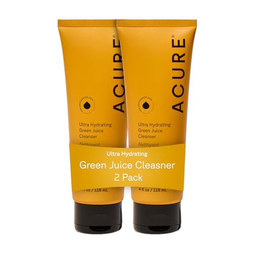 Image 2 of 4 Fl Oz (Pack of 2) for the product Acure Ultra Hydrating Green Juice Face Cleanser - 4 fl oz