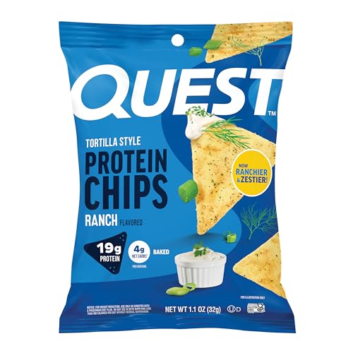 Image 1 of Default Title for the product Quest Ranch Tortilla Style Protein Chips, 12 Count