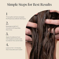Thumbnail for Image 6 of Kitsch Rosemary & Biotin Shampoo for Hair Growth – Made in USA, 12.3 oz