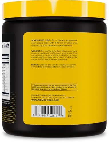 Image 3 of Primaforce EAA Powder (Tropical Punch) 30 Servings, Gluten Free