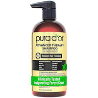 Thumbnail for Image 1 of Default Title for the product PURA D'OR Advanced Therapy Biotin Shampoo for Thinning Hair, 16oz