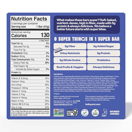 Image 5 of YUMI Organic Breakfast Superbar