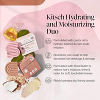 Thumbnail for Image 6 of Kitsch Castor Oil Shampoo & Shea Butter Conditioner Bar – 2pc Set