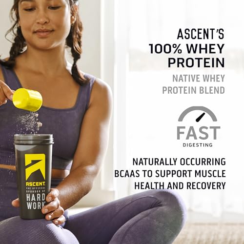 Image 6 of Ascent 100% Whey Protein Powder 1.7 lb