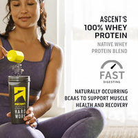 Thumbnail for Image 6 of Ascent 100% Whey Protein Powder 1.7 lb