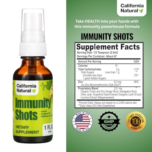 Image 2 of California Natural Immunity Shots 1oz Bottle