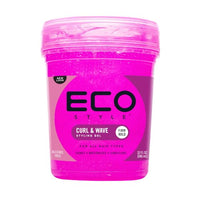 Thumbnail for Image 2 of Clean Scent / 32 Ounce (Pack of 1) for the product Eco Style Ecoco Eco Style Hair Gel - Curl And Wave - 16 Oz