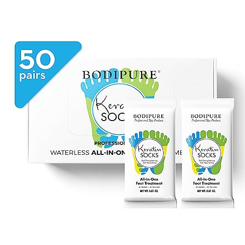 Image 1 of 1 Count (Pack of 50) for the product Bodipure Keratin Foot Mask
