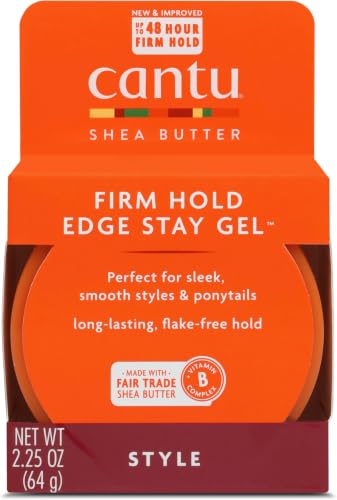 Image 3 of Shea Butter / 2.25 Ounce (Pack of 12) for the product Cantu Extra Hold Edge Stay Gel
