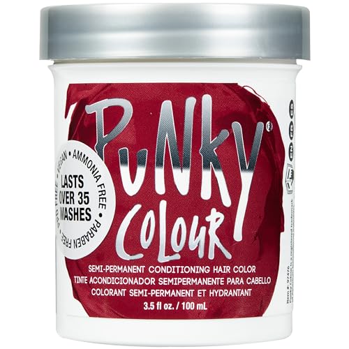Image 11 of Red Wine / 3.5 Fl Oz (Pack of 1) for the product Punky Colour Semi Permanent Hair Color