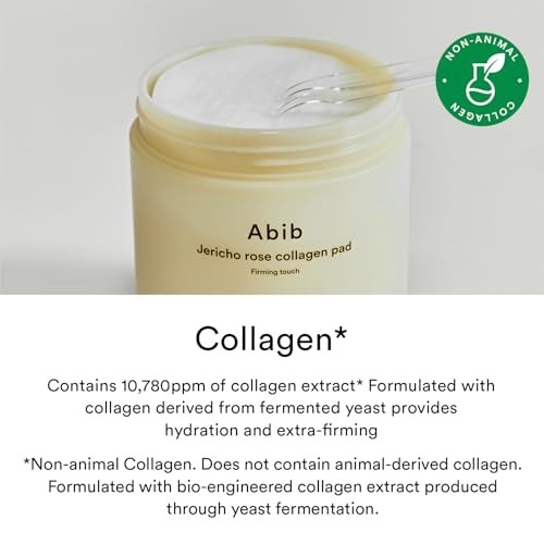 Image 3 of Abib Jericho Rose Non-animal Collagen Pad Firming Touch 60pads 8.45 fl.oz.
