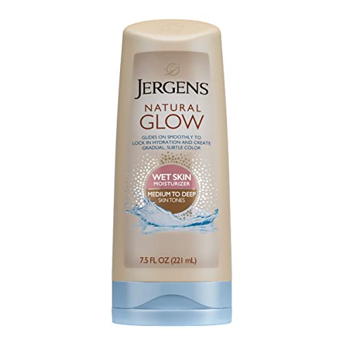 Image 2 of Jergens Natural Glow In Shower Lotion & Instant Sun Body Mousse