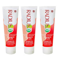 Thumbnail for Image 2 of RADIUS USDA Organic Kids Toothpaste 3oz Pack of 3