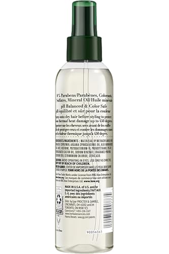 Image 2 of Herbal Essences Bio: Renew Argan Oil & Aloe Sulfate-Free Heat Protect Spray, 5.7 fl oz