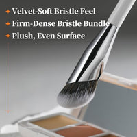 Thumbnail for Image 4 of ALBEAUT Concealer Brush, Angled Under Eye Makeup Small Foundation Precision Face Blending Brush (193 concealer brush), 1pc