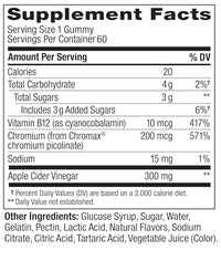 Thumbnail for Image 8 of OLLY Metabolism Gummy Rings, Cellular Energy Supplement, ACV - 60 Count