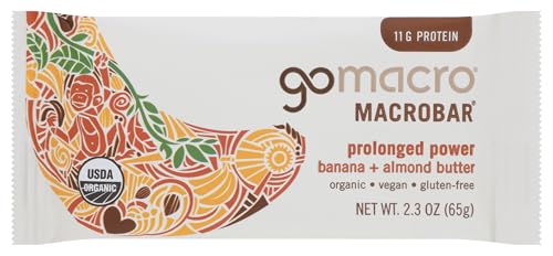 Image 1 of Default Title for the product GoMacro MacroBar Organic Vegan Protein Bar Banana & Almond Butter, 2.3 Oz