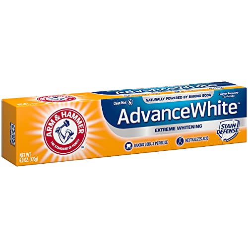 Image 5 of ARM & HAMMER Advanced White Extreme Whitening Toothpaste, Multi-Pack - Clean Mint - Fluoride Toothpaste (Pack of 12)