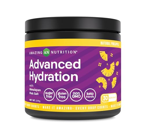 Image 1 of Default Title for the product Amazing Nutrition Advanced Hydration Electrolyte Powder 30 Servings