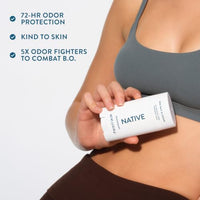 Thumbnail for Image 6 of Native Deodorant Contains Naturally Derived Ingredients, 72 Hour Odor Control, Aluminum Free, Sea Salt & Cedar 2.3 oz (Pack of 2)