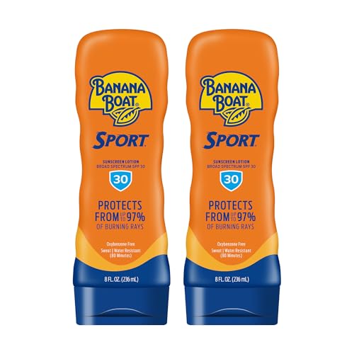 Image 1 of Default Title for the product Banana Boat Sport Ultra Lotion Sunscreen Broad Spectrum SPF 30 8oz Twin Pack