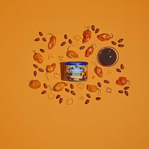 Image 6 of Blue Diamond Almonds Habanero BBQ Flavored Snack Nut 6 oz. Pack of 2