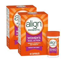 Thumbnail for Image 3 of 42 Count (Pack of 2) for the product Align Probiotic Womens Dual Action Vaginal and Digestive Health Support