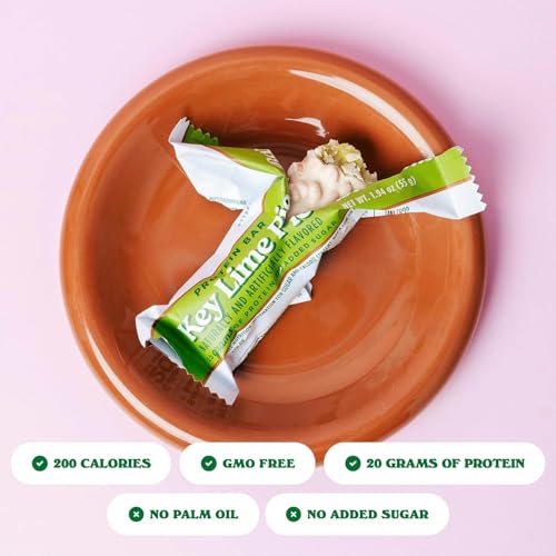 Image 3 of BAREBELLS Protein Bars Key Lime Pie - 12 bars, 20g High Protein Treats