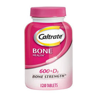 Thumbnail for Caltrate 600 Plus D3 Bone Strength 120 Tabs