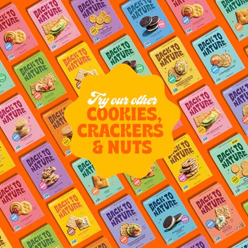 Image 5 of Back to Nature Classic Round Crackers, Non GMO Plant Based Snack, 6pk