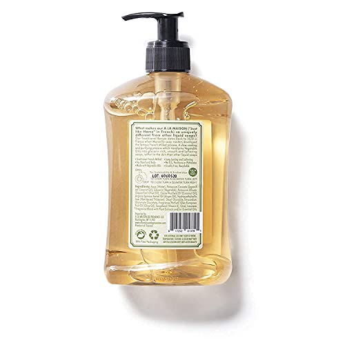 Image 6 of A LA MAISON Provence Lemon Liquid Hand Soap 16.9 oz Bottle