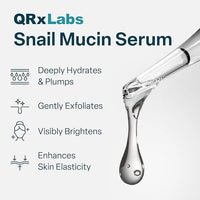 Thumbnail for Image 2 of QRxLabs Snail Mucin Serum - 2 oz