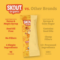 Thumbnail for Image 3 of Skout Organic French Toast Frenzy Kids Snack Bars (18 Pack)