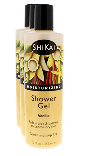 Image 11 of Vanilla / 12 Fl Oz (Pack of 3) for the product ShiKai Daily Moisturizing Shower Gel