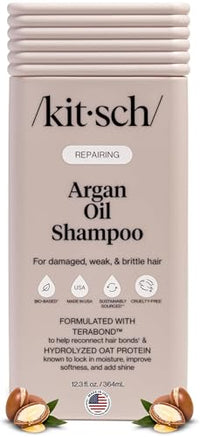 Thumbnail for Image 1 of Default Title for the product Kitsch Argan Oil Shampoo for Hair Growth – Hydrating Hair Care – 12.3 oz