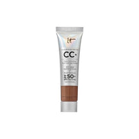 Thumbnail for Image 23 of 26W Deep Honey (very deep with golden undertones) for the product IT Cosmetics Mini CC+ Cream with SPF 50+ Full Coverage Natural Foundation