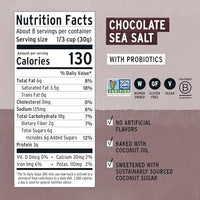 Thumbnail for Image 2 of Purely Elizabeth Chocolate Sea Salt Ancient Grain Granola with Probiotics Gluten-Free 8 Ounce Pack of 3